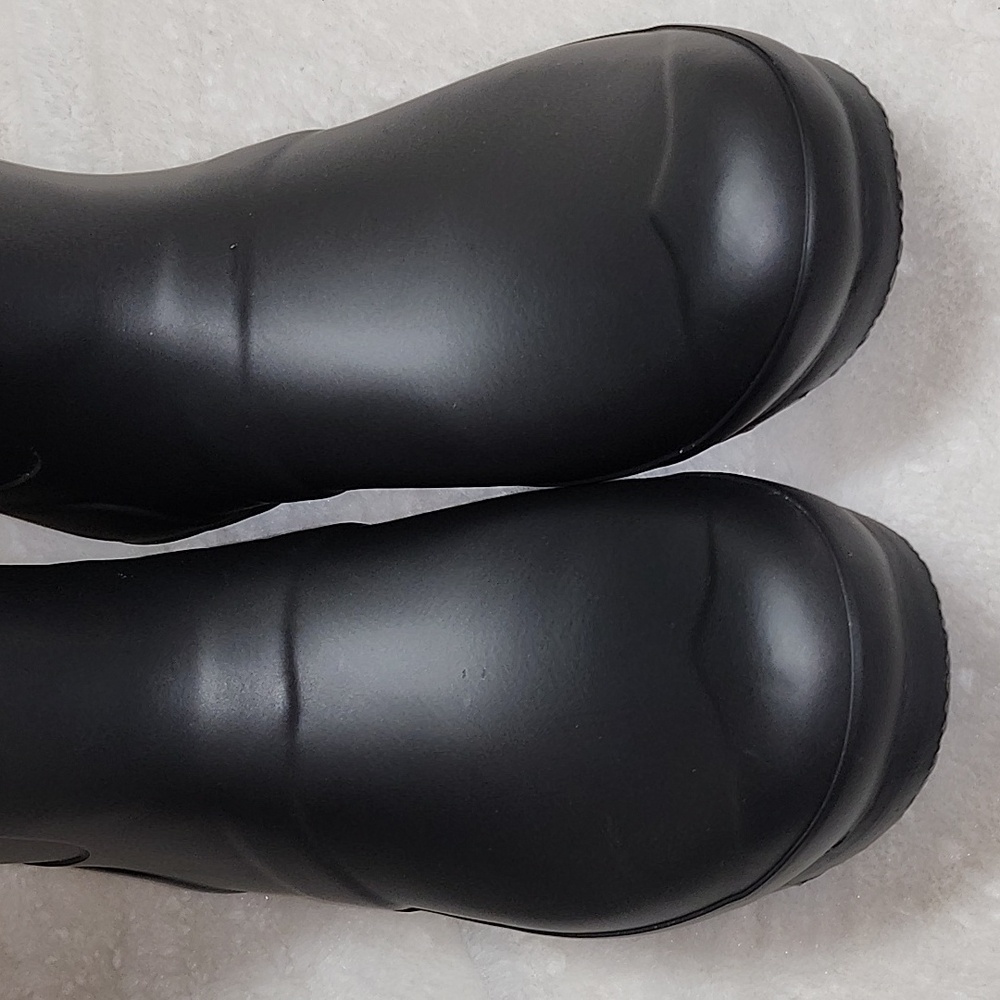 Hunter Women's Original Tall Rain Boots Black Size 8 - Picture 14 of 16